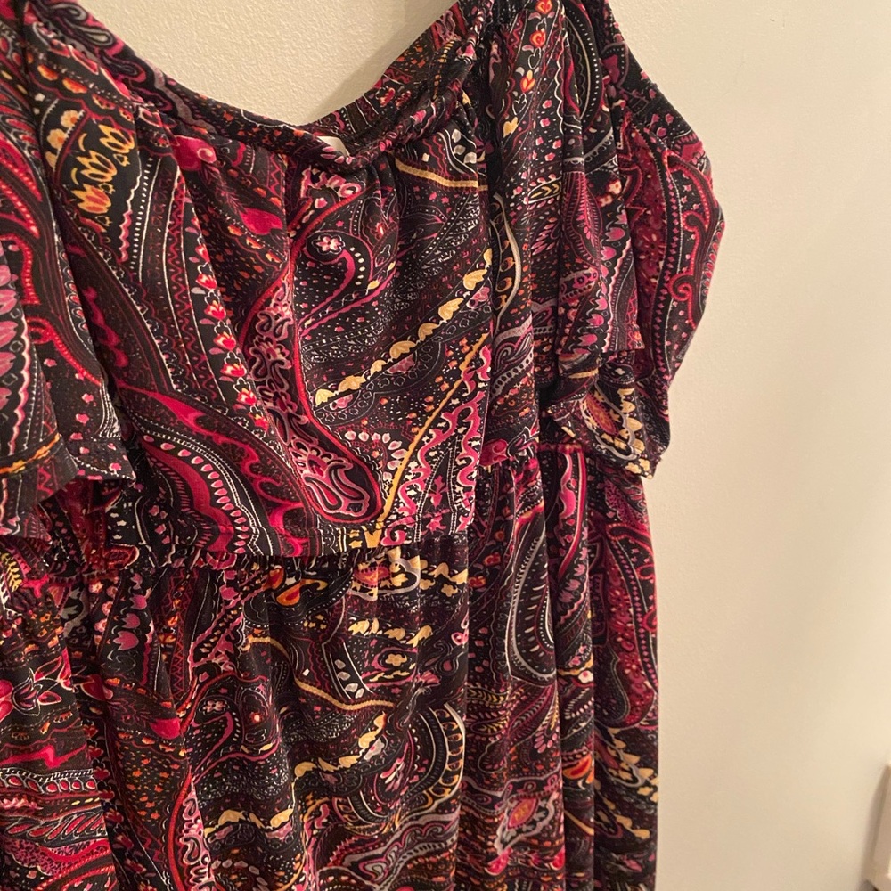 This dress is versatile as a sundress or beach/swim cover up. JohnPaulRichard XL
